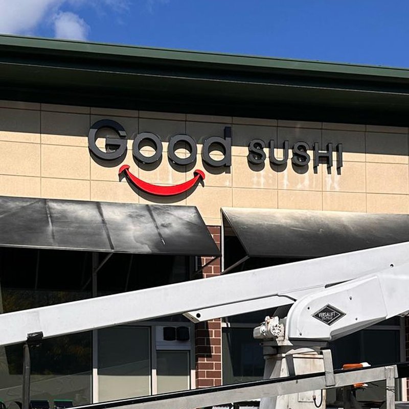 Good Sushi — Restaurant Channel Letters — Magic Sign Design Chicago