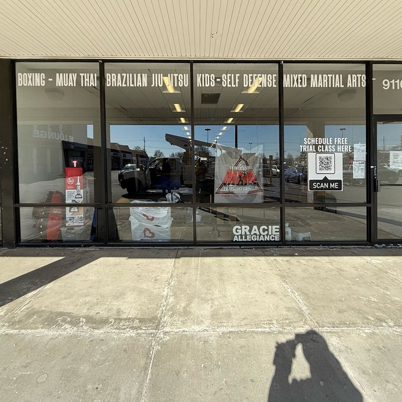 Top Level MMA — Window Graphics — Magic Sign Design Chicago